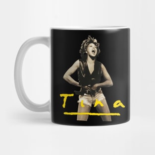 Tina Turner Queen Of Rock And Roll Mug